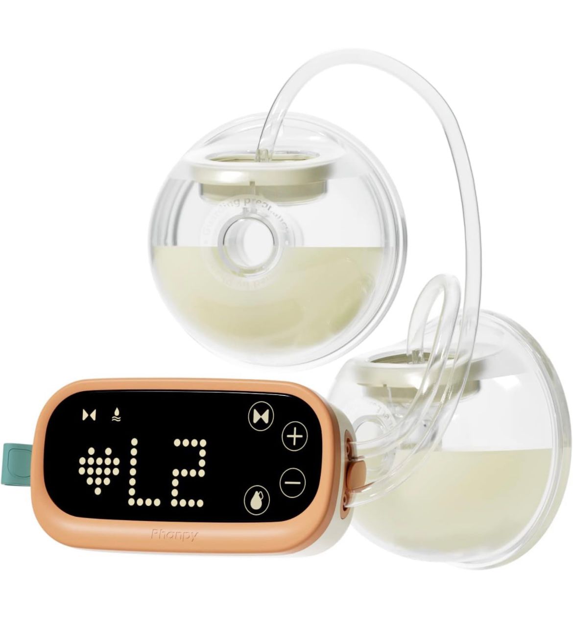 Extractor de leche con manos libres portátil